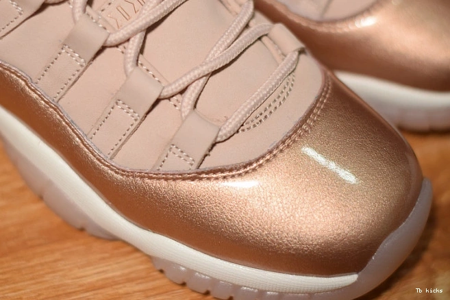 Rep TBK Jordan AH7860-105 Gold 11 Air GS Rose Low 0729